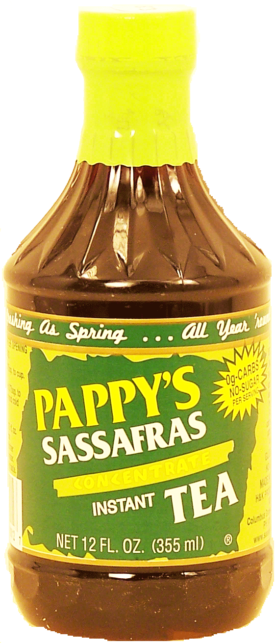 Pappy's  sassafras, concentrate, instant tea Full-Size Picture